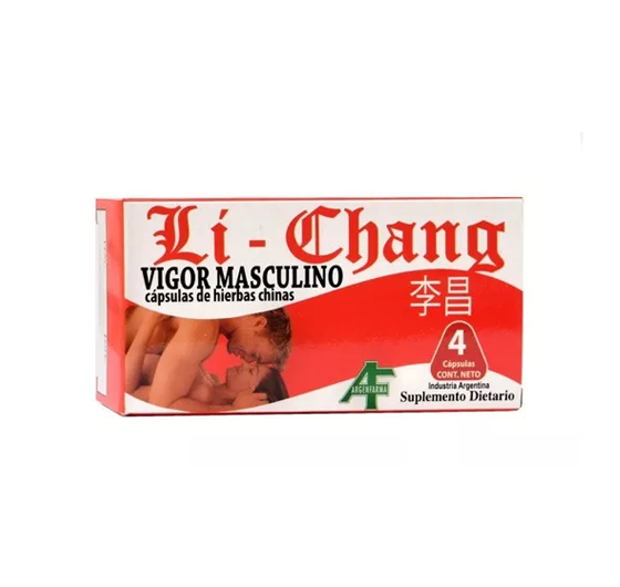 Vigorizante Masculino Li-chang x 4